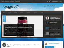 Tablet Screenshot of blogpirat.de